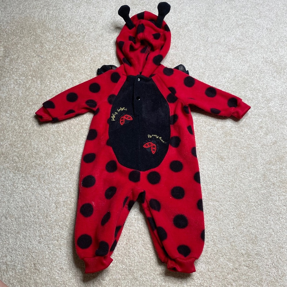 Lady Bug Halloween costume size 3-6 months